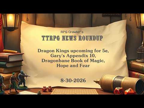 Latest video from rpg crawler